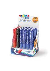EXPOSITOR 24 BOLIGRAFOS BORRABLE CARIOCA OOPS RETRACTIL | 24 UNIDADES | (UNIVERSAL ESPAÑOLA S,A,)